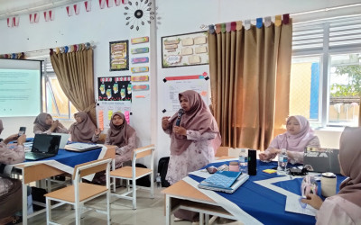 KEGIATAN DISEMINASI PEMBELAJARAN MENDALAM DI SMPN 26 BATAM